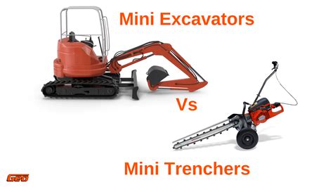 excavators vs minis